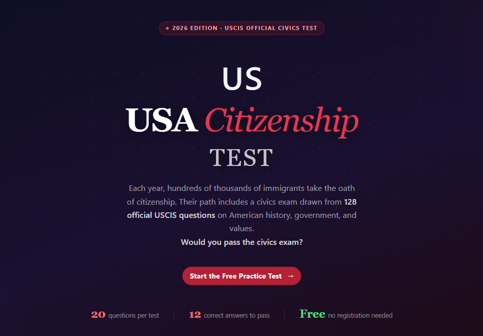 U.S. Citizenship Test