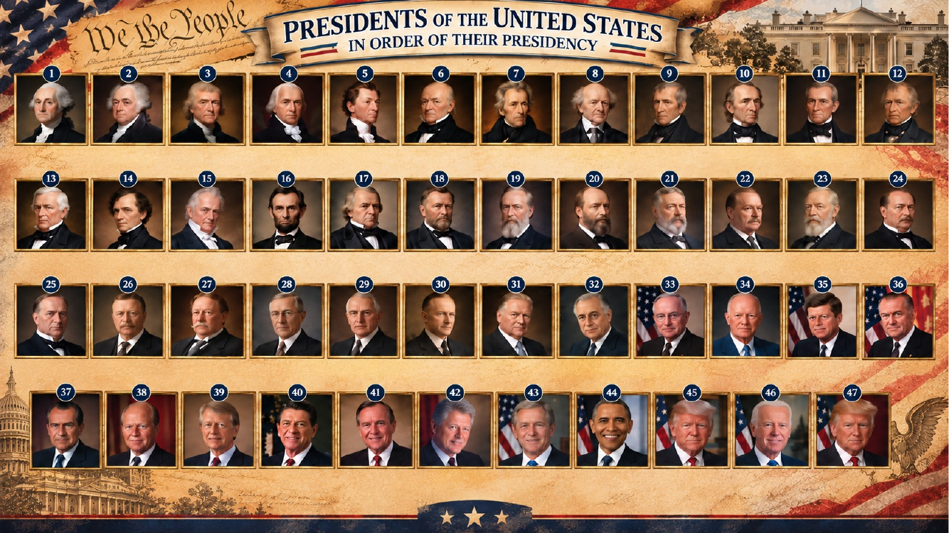 Name the Presidents activity